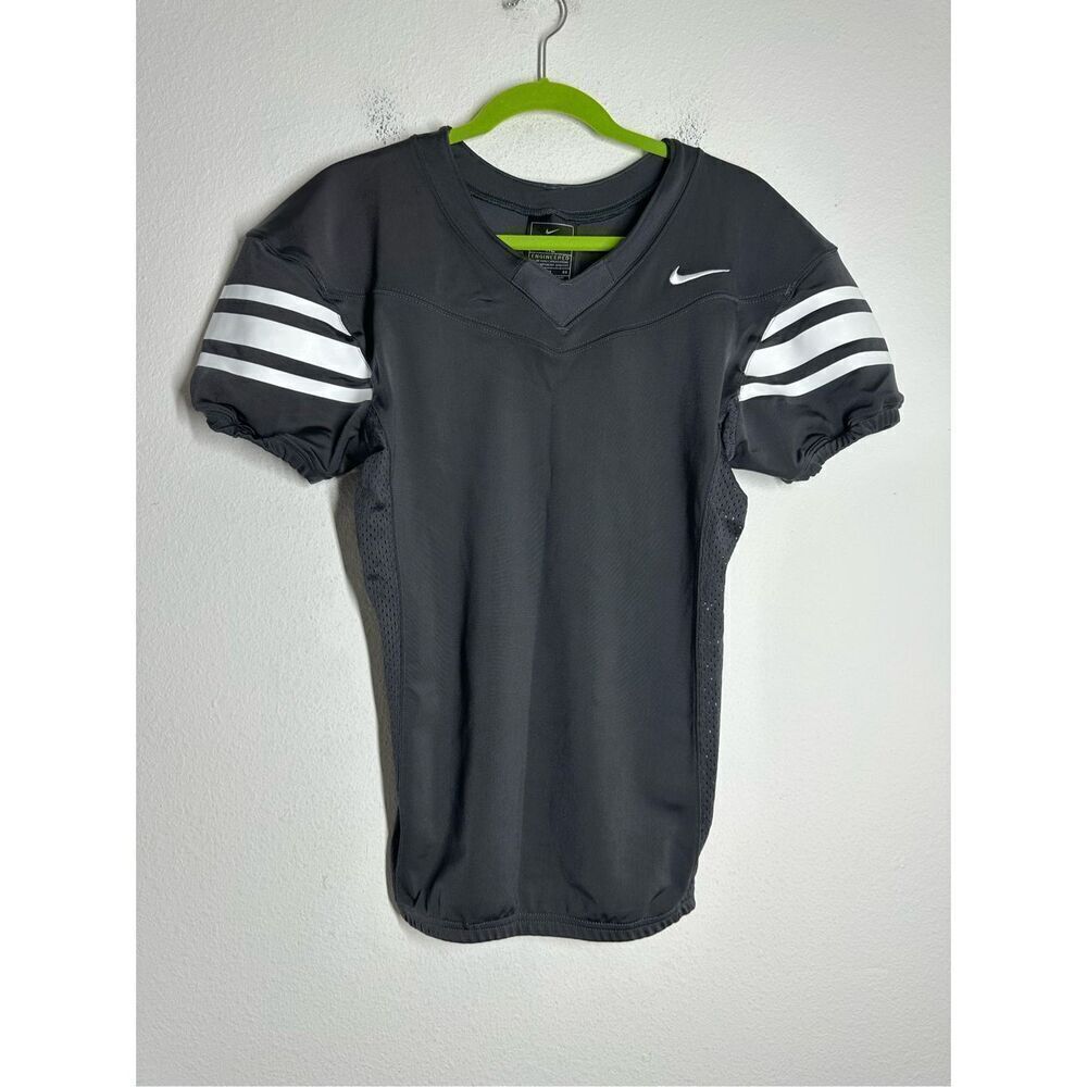 Nike Stock Vapor Pro Football Jersey Boys' XL Gray White CI3909-061